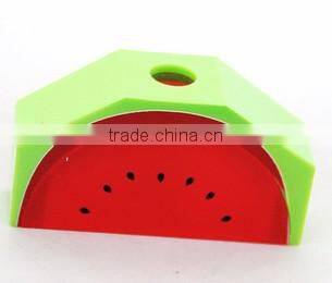 2014 promotional fruit design pencil sharpener