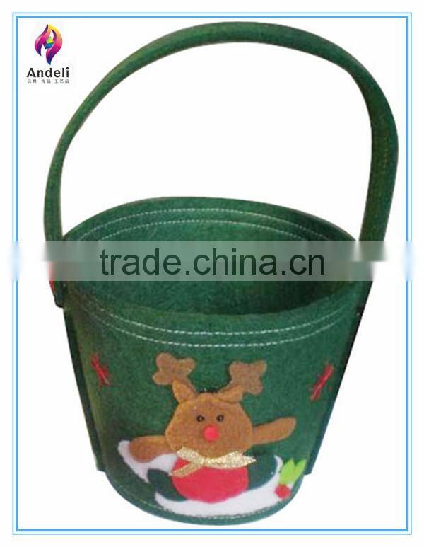 Wholesale storage christmas Felt Basket