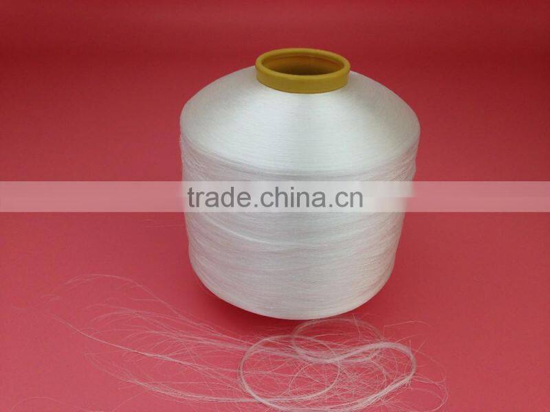 Bright White Warp Yarn for Garment Label
