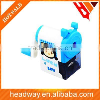 cartoon bodybuilding bear shape pencil sharpener for kids