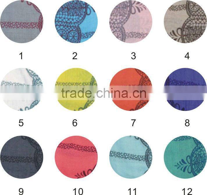 new design fashion ladies floral print scarf