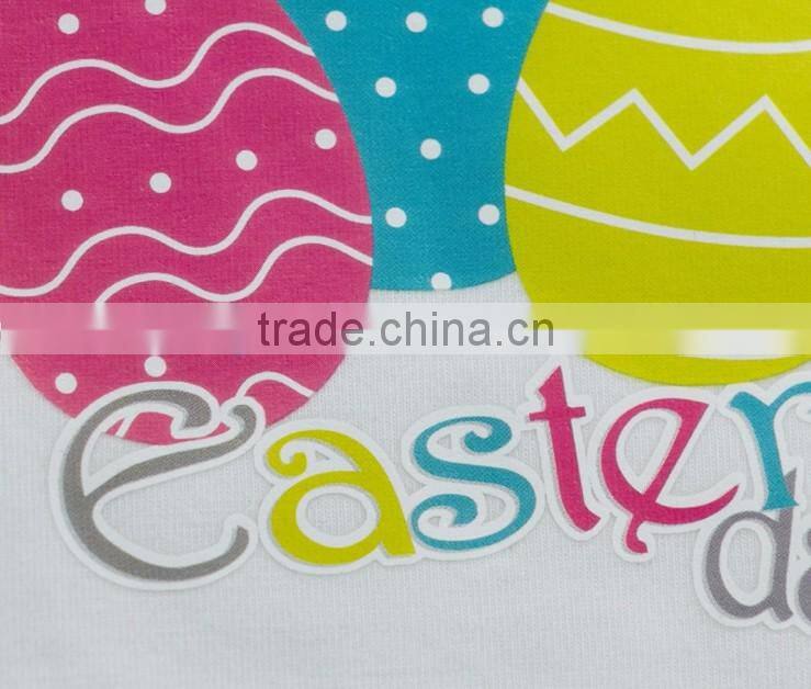 2017 new summer Easter day Long sleeves baby suit,cartoon printing, baby set , romper with headband from1 to 2 years