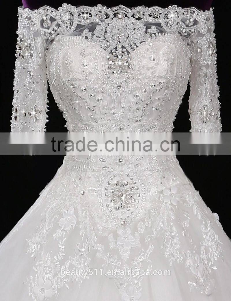 Wholesale Sweetheart short Sleeve Lace Wedding Dresses Beaded Sweetheart Nackline Mermaid Lace wedding dress 2017 F12601