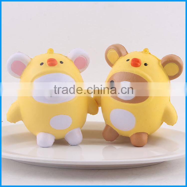 High quality super soft slow rising toys PU squishy alpaca for kids