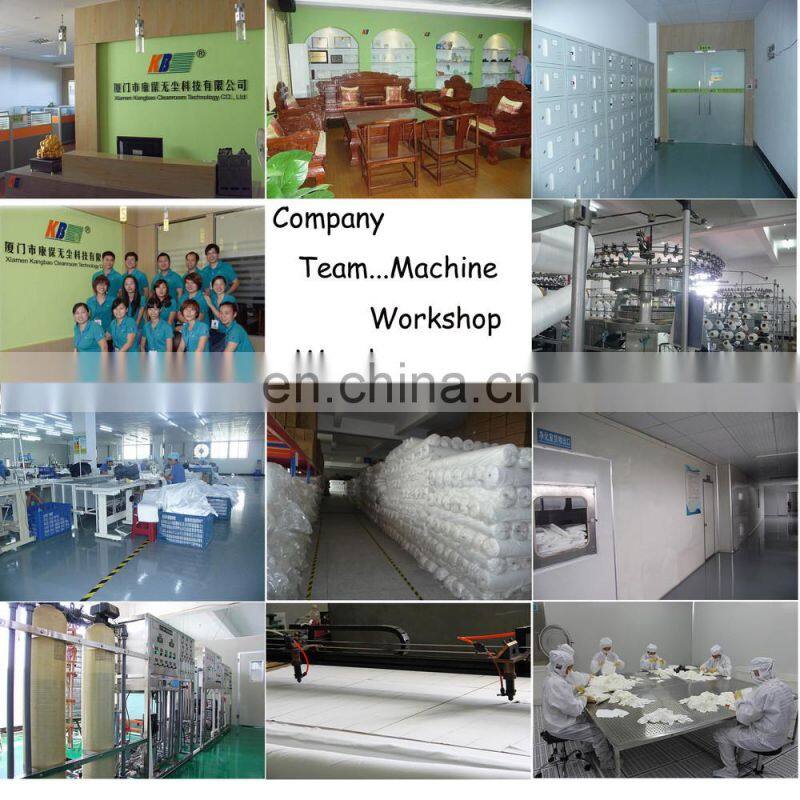 polyester nylon blend fabric 4009-A used for High-tech clean room wiping