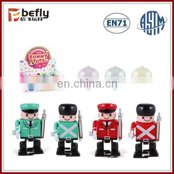 Funny plastic wind up toy mechanism