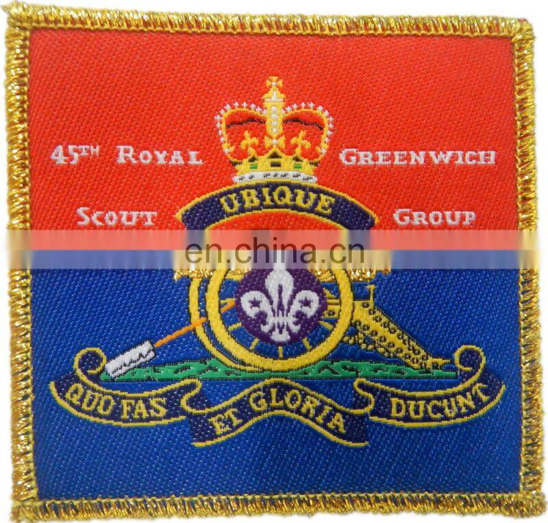 2017 high quality woven label