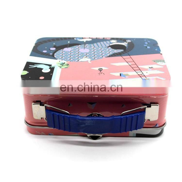 promotion gift tin professiona factory new product metal tinplate lunch box