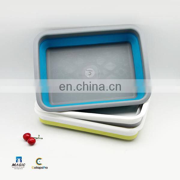 2018 Collapsible Kitchen Multi-Use Dish Storage Tray