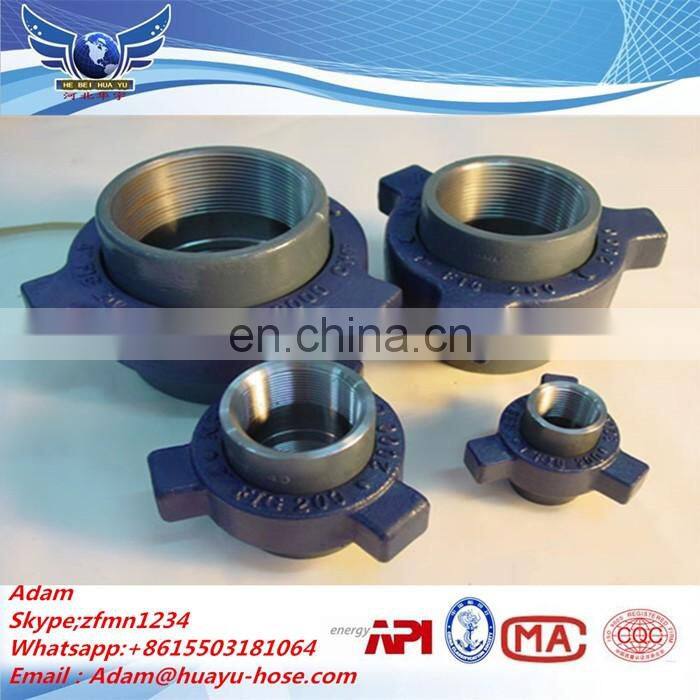 stainless steel pipe connector fig602 hammer union with competitive price