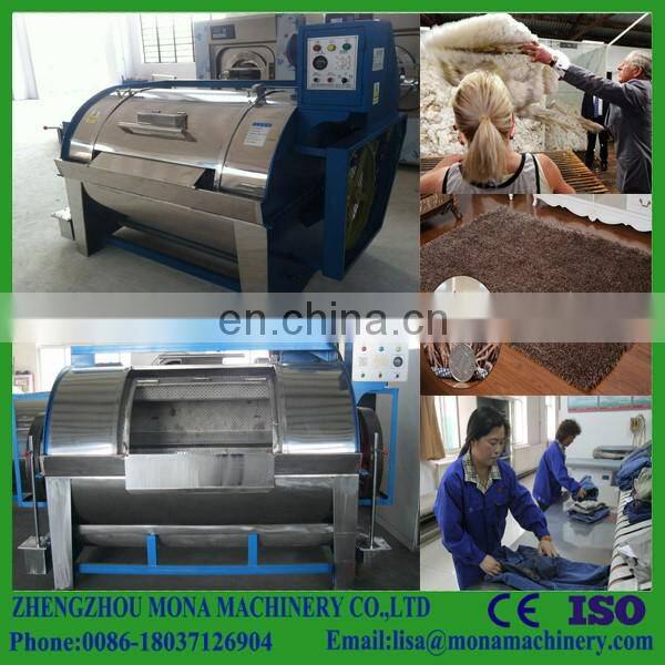 Coin operated industrial washing machine with dryer