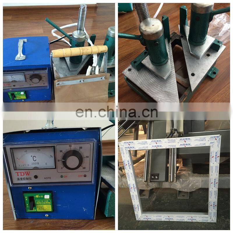 Good price pvc window machine / portable upvc corner welding machine