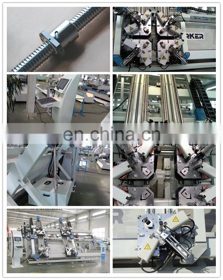 High quality cheap price aluminum windows corner crimping machine