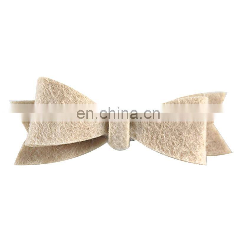 Candy Colors Felt Bow Hair Clips