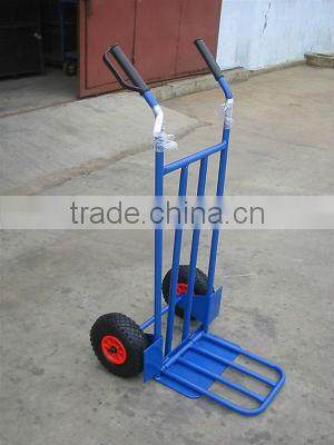 high quality specification standard two wheels convenient Multi-function stainless platform hand truck HT1827 load 250kg