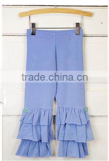 2014 New design Lace ruffle pants Girls Jeans Ruffle childrens boutique clothing
