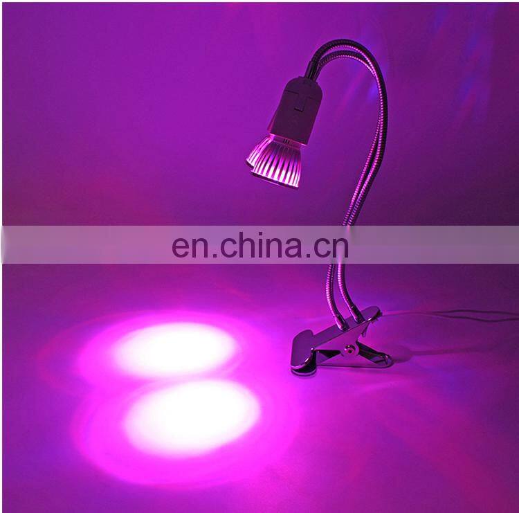 2018 NEW Desk Lamp Clamp Light Source Changeable Plant Flexible Neck LED Grow Light for Hydroponic and Indoor Plants
