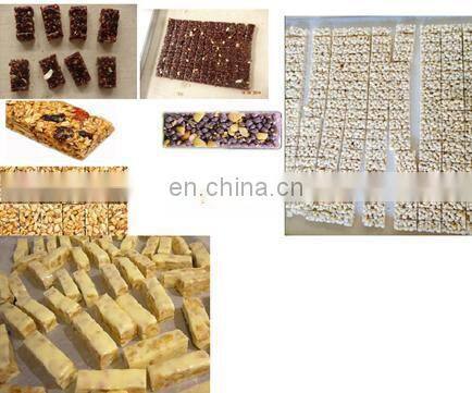 Nut bar making machine  / cereal bar forming cutting machine / cereal bars cutting machine