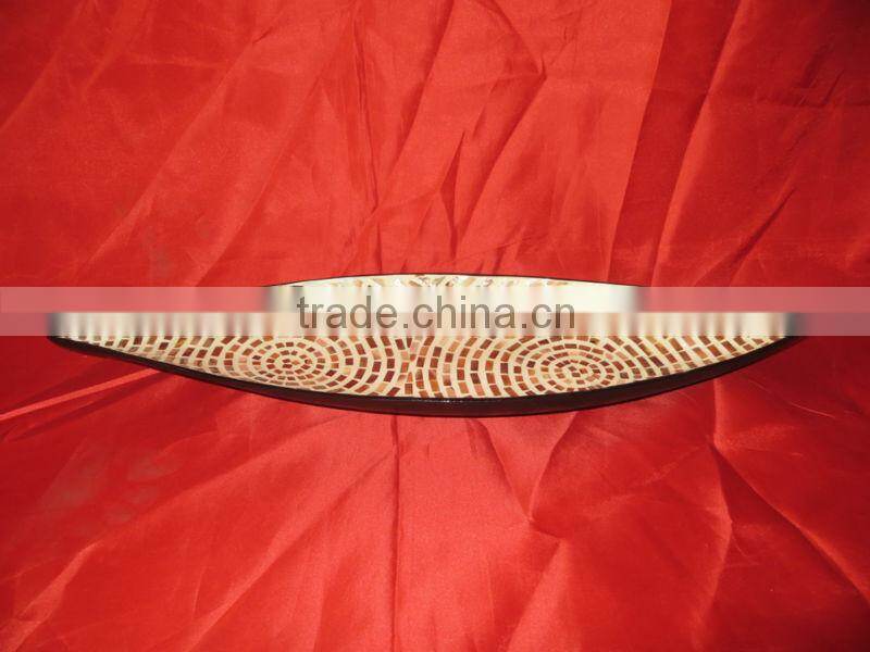 Lacquer tray, mother of pearl tray, square tray