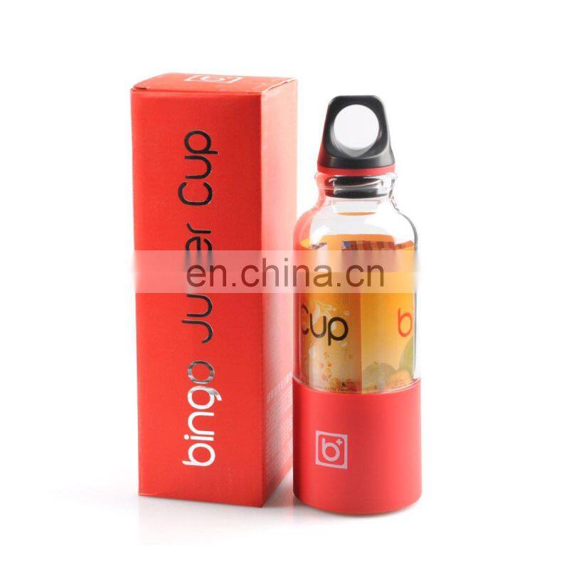 500ML USB Rechargeable Electric Automatic Vegetables Fruit Juice Maker Cup Blender Mixer USB blender