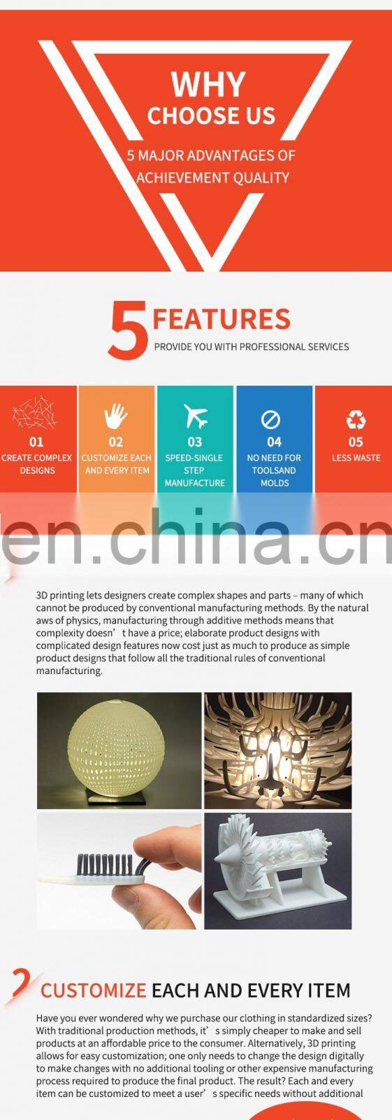 Plastic 3d cad kids toy model printing Rapid Prototype sla rapid prototype