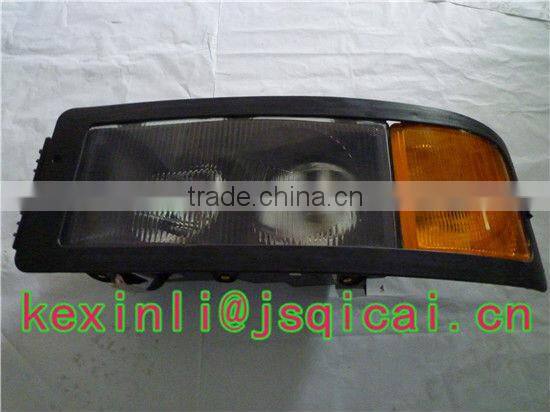 FOR CHINESE TRUCK BODY PARTS, D'LONG F2000 Truck Decorative pattern Head lamp