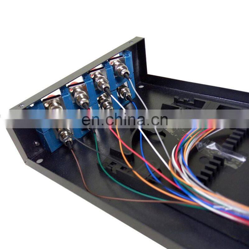 MT-1203 fiber optic FTTX distribution box with plastic panel for FTTX cabling
