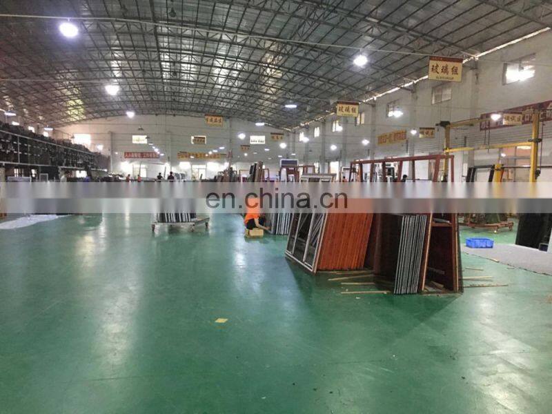 Apex building material sliding double glazed aluminum frame 3 track windows