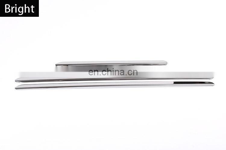 4Pcs Stainless Steel Interior Door Decoration Strips Trim For Land Rover Range Rover Vogue 2018 Car Accessories