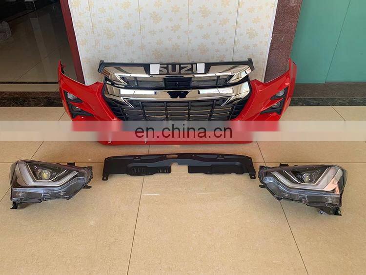 Factory price facelift body kit for 2021 D-Max Low upgrade to High body kit