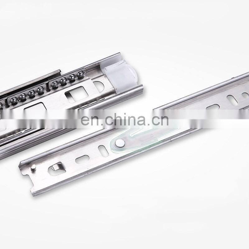 OEM Furniture Cabinet Rail Telescopic Channel Drawer Slide