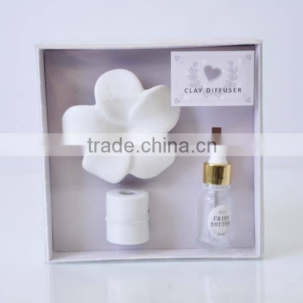 10ml Home fragrance Aroma clay Diffuser with glass bottle SA-1284