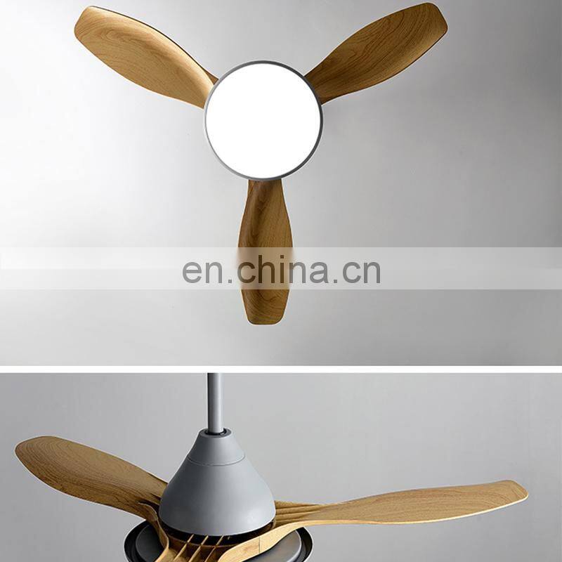Factory Wholesale Led Ceiling Light Fan Remote Control Electric Power 36 inch 1 piece LED Ceiling Fan With Light