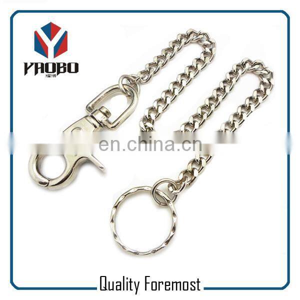 Fashion High Quality Custom Metal Jean Key Chain Roll For Men Women