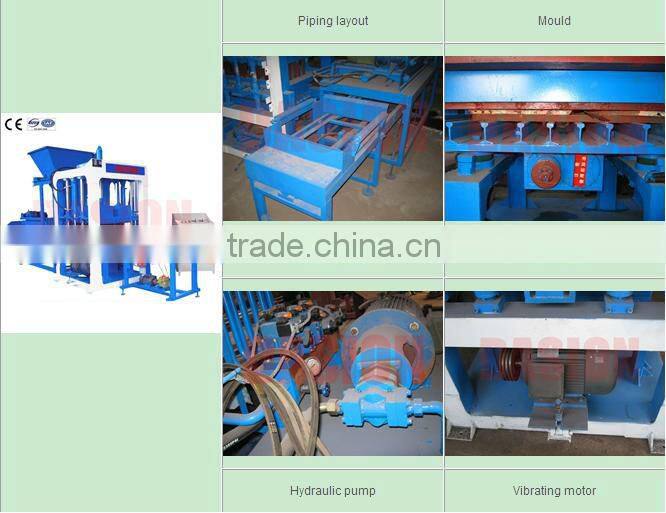 interlocking block making machine DS10-15 full-automatic hydraulic small brick making machine widely used in construction