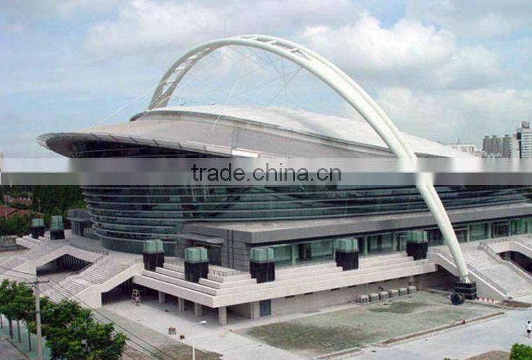Quality guarantee galvanized steel frame roof for tennis court
