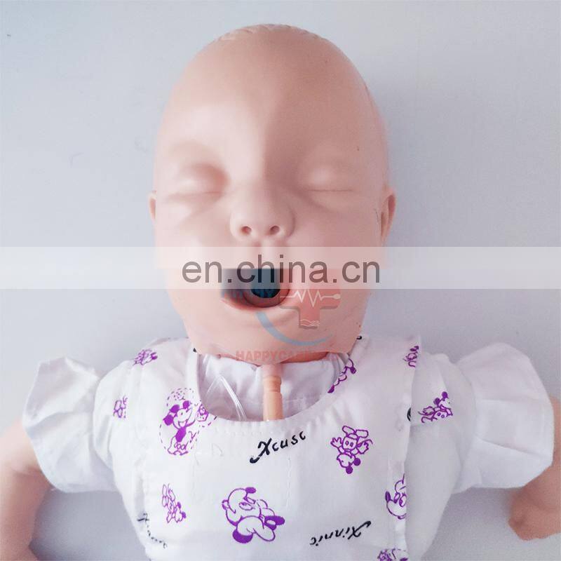 HC-S029 Baby Manikin simulation model Advanced infant airway infarction model First aid model