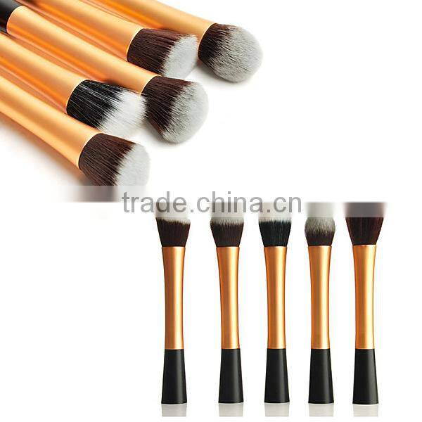 Sample free long aluminum tube small pretty waist series makeup brush
