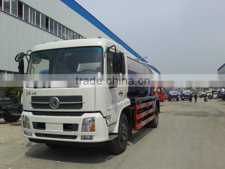 2015 Euro IV 6m3 sewer cleaning vehicle, dongfeng suction truck