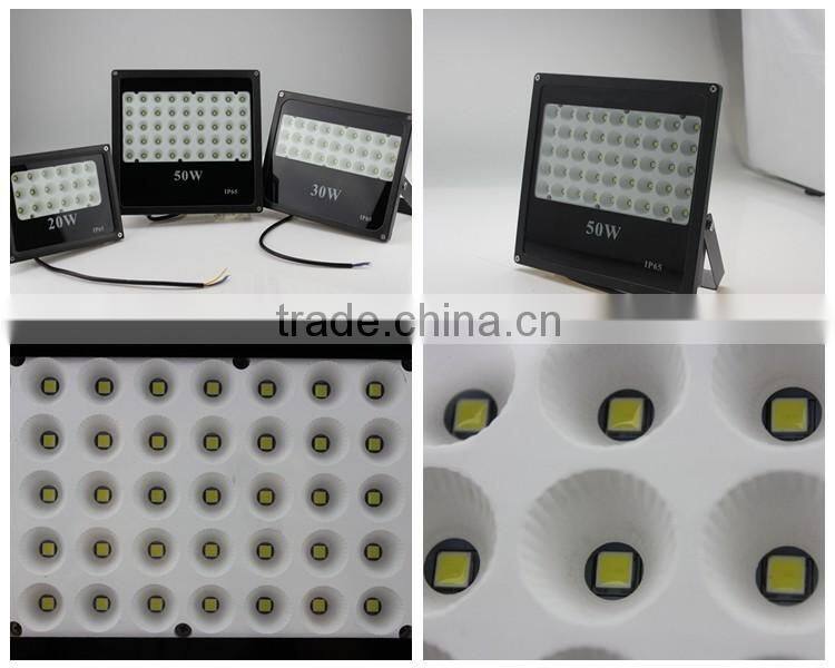 new design waterproof ip65 20w 30w 50w 100w flood light led