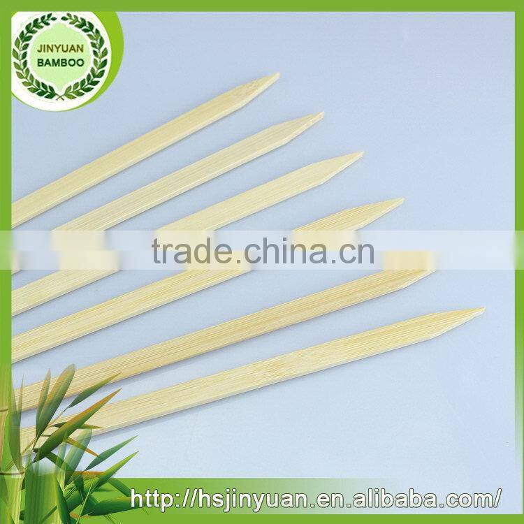 Top level customized flat paddle bamboo skewers with handle