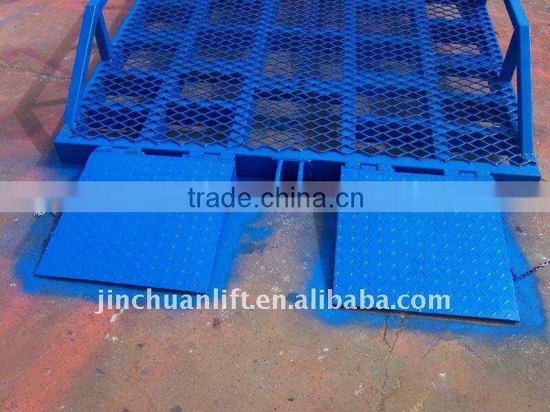 container ramp CE-approved Forklift Mobile ramp Hydraulic for loading and unloading container mobile dock ramp