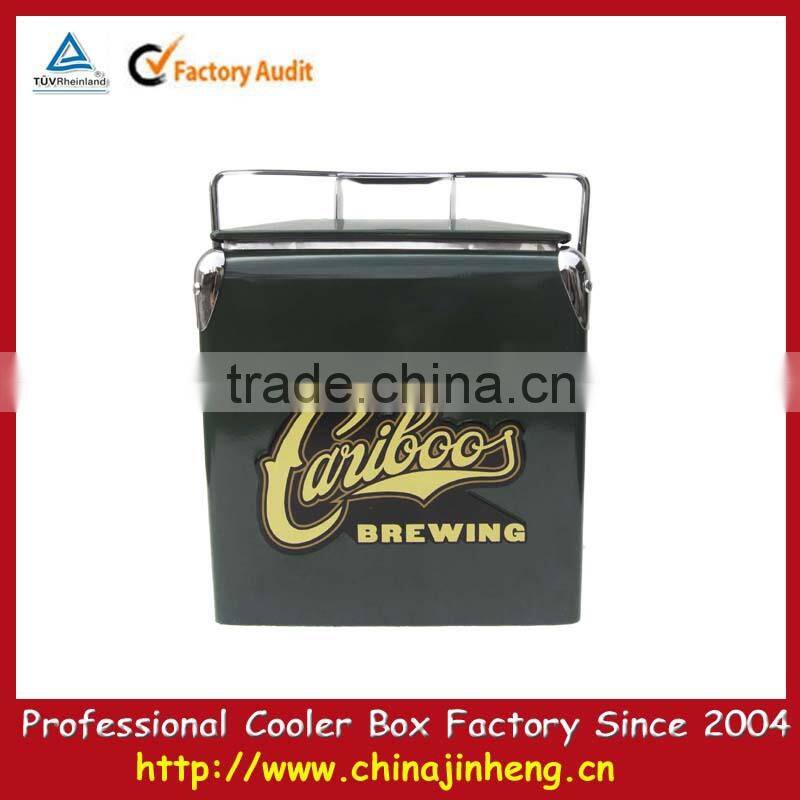 metal car cooler box