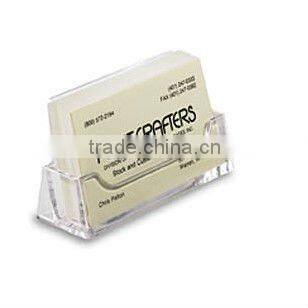 clear /colored Acrylic business name card case/card holder