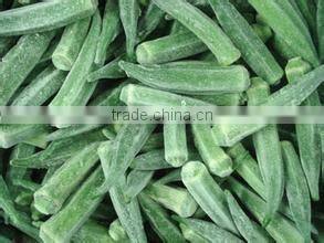 frozen okra whole