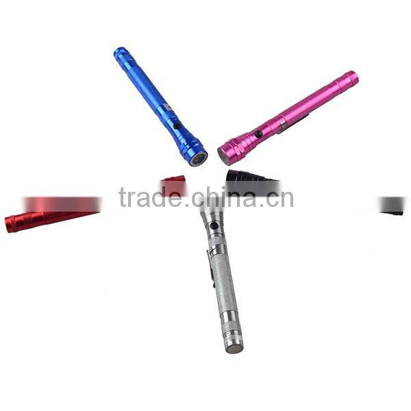3 LED Telescopic Extendable Flashlight