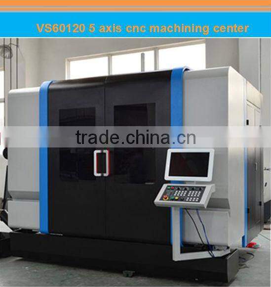 5 axis working cnc spindle machine