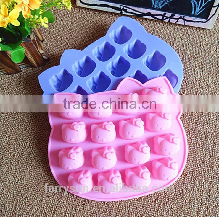 100% FDA silicone heart shape silicone chocolate molds chocolate maker Online selling silicone cake molds