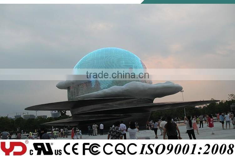 YD waterproof long lifespan outdoor led screen display for advisting