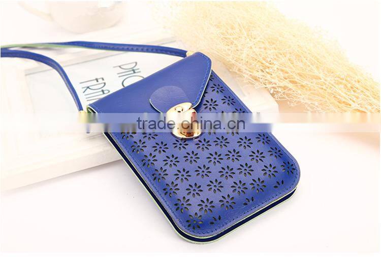 Fashion ladies mini messenger bag wallet mobile phone bag purse